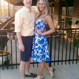 Vintage Lilly Pulitzer fit and flare dress.